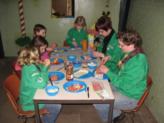 Kabouters maken hun eigen pizza